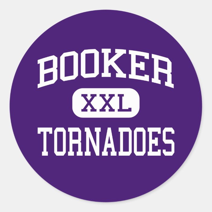 Booker   Tornadoes   High   Sarasota Florida Stickers