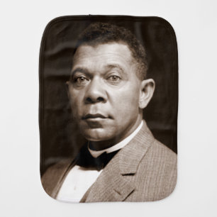 Booker Washington: African American Educator Baby Burp Cloth