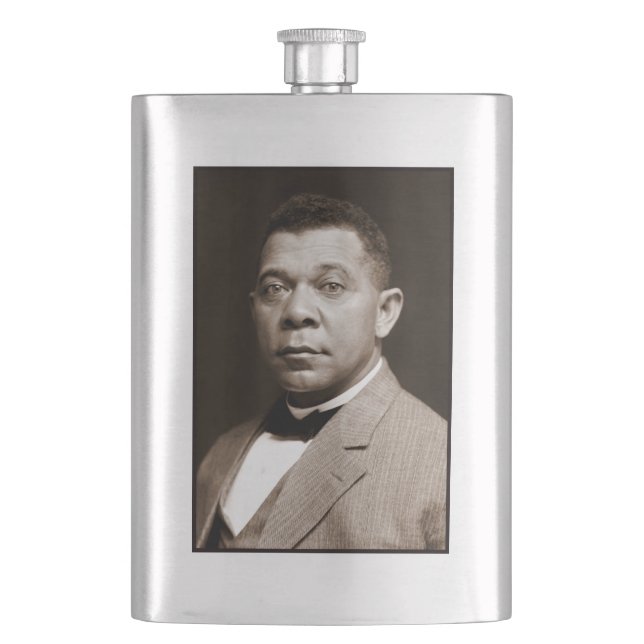 Booker Washington: African American Educator Flask (Front)
