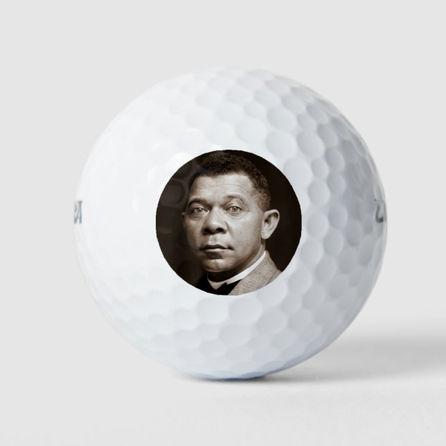 Booker Washington: African American Educator Golf Balls (Front)