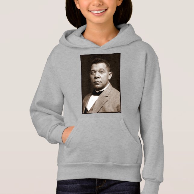 Booker Washington: African American Educator Hoodie (Front)