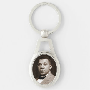 Booker Washington: African American Educator Keychain