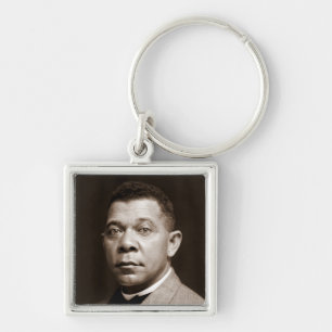 Booker Washington: African American Educator Keychain