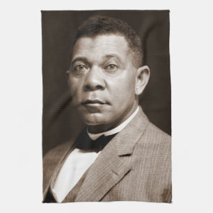 Booker Washington: African American Educator Kitchen Towel