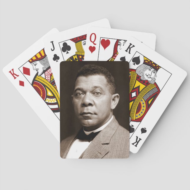 Booker Washington: African American Educator Poker Cards (Back)