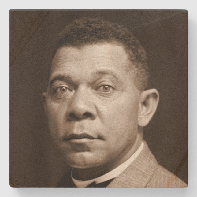 Booker Washington: African American Educator Stone Coaster (Front)