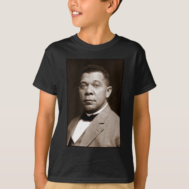 Booker Washington: African American Educator T-Shirt (Front)