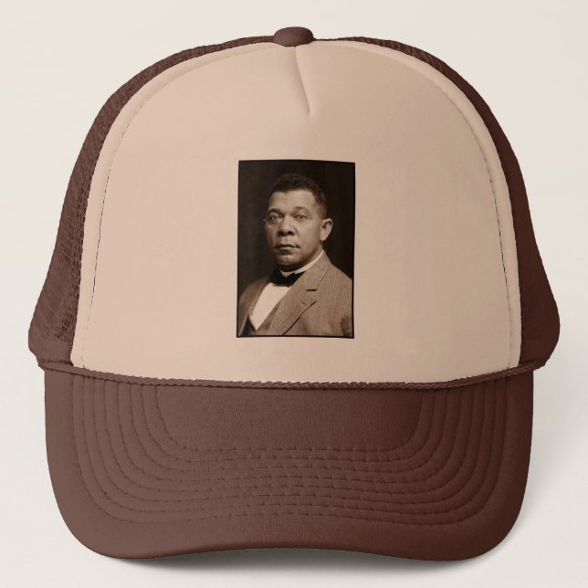 Booker Washington: African American Educator Trucker Hat (Front)