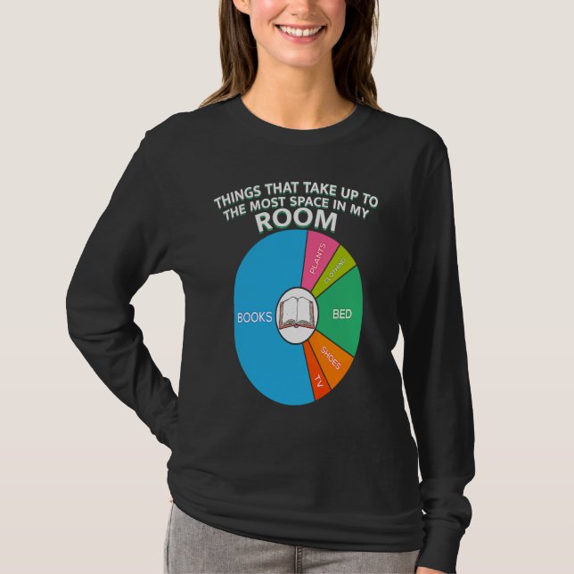 Bookfriend Quotes Funny for Bookworms T-Shirt (Front)