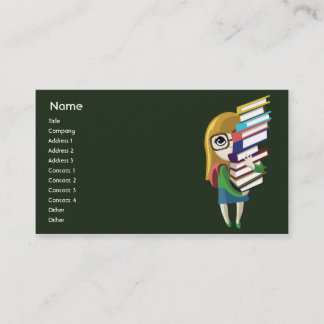 Bookgirl - Business Business Card