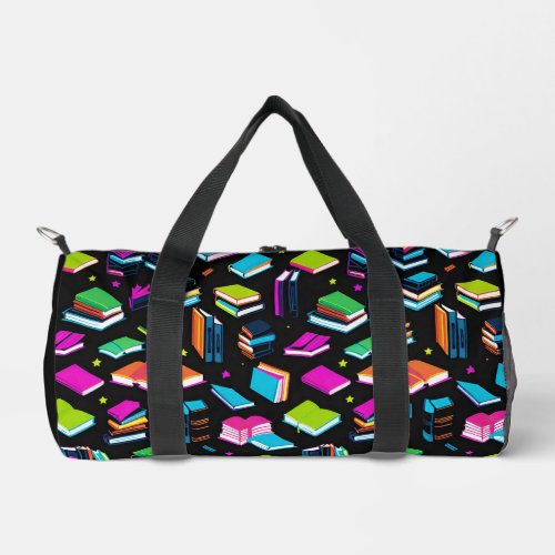 Booking It Colorful Duffle Bag