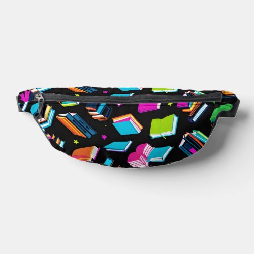 Booking It Colorful Fanny Pack