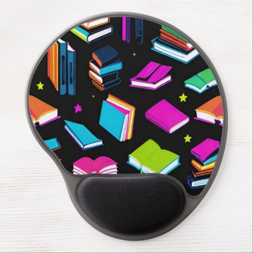 Booking It Colorful Gel Mouse Pad