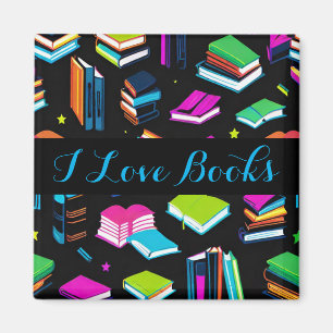 Booking It Colorful Magnet