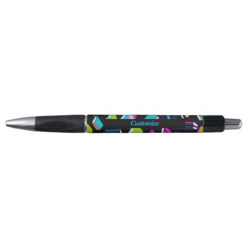 Booking It Colorful Personalized Pen