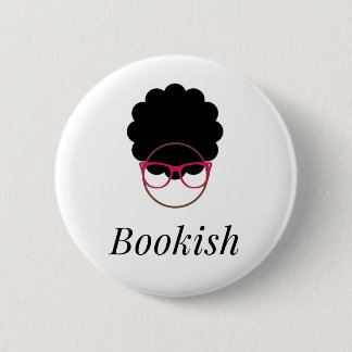 Bookish Afro Logo Button