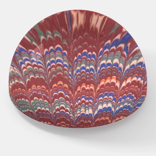 Bookish Antiquarian Marbled Paperweight