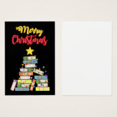 Bookish Christmas Tree I (Front & Back)