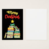 Bookish Christmas Tree II (Front & Back)