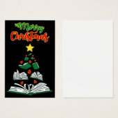 Bookish Christmas Tree III (Front & Back)