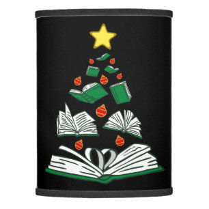 Bookish Christmas Tree III Lamp Shade