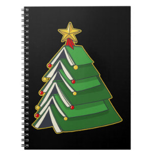 Bookish Christmas Tree IV Notebook