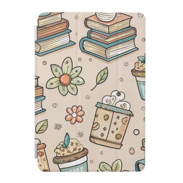 Bookish Coffee iPhone Case – Cozy Reader Aesthetic (Front)
