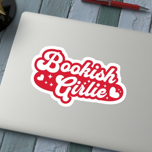 Bookish Girlie Sticker (Creator Uploaded)