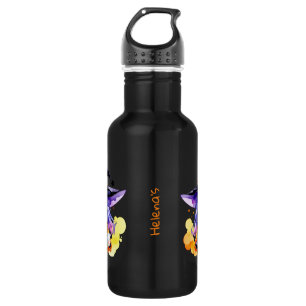 Bookish Halloween Stainless Steel Water Bottle