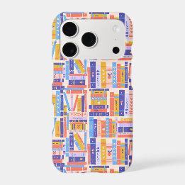 Bookish iPhone Case - Illustrated Library Pattern