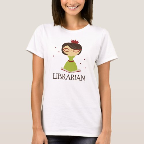 Bookish Librarian Library Gift T_Shirt