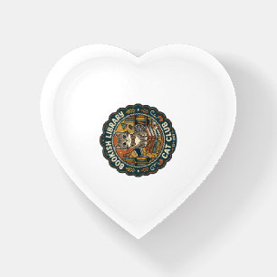 Bookish Library Cat POD Vector Art - Bookish Libra Paperweight