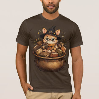 Bookish Rabbit Librarian Witch T-Shirt