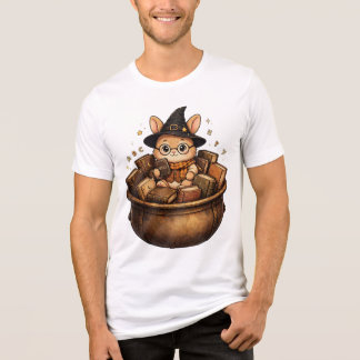 Bookish Rabbit Librarian Witch Tri-Blend Shirt