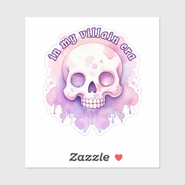 Bookish Villain Era Sticker (Sheet)