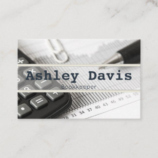 Bookkeeper business cards
