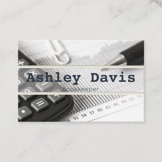 Bookkeeper business cards