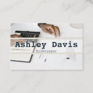 Bookkeeper business cards