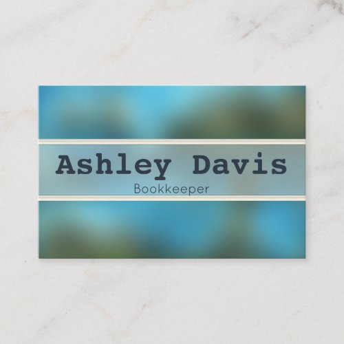 Bookkeeper business cards
