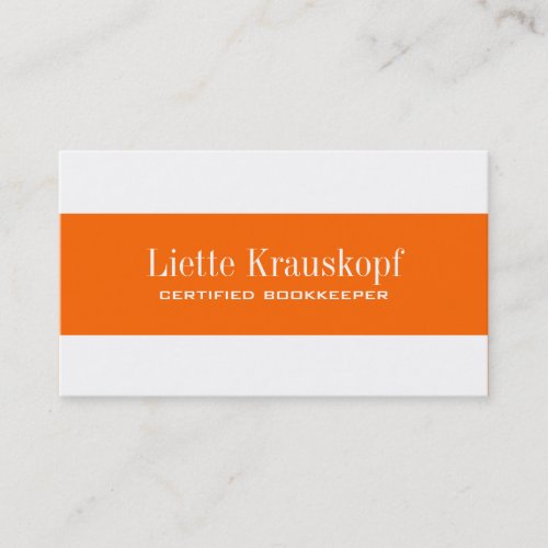 Bookkeeper Business Cards