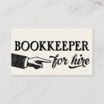 Bookkeeper Business Cards - Any Background Color! at Zazzle