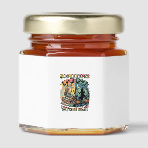 Bookkeeper Day Witch Night Halloween Owl Books Pum Honey Jar Favors