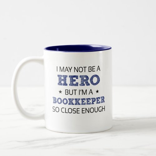 Bookkeeper Novelty Two_Tone Coffee Mug
