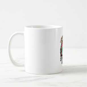 Bookkeeper Witch Retro Halloween Accounting Design Coffee Mug