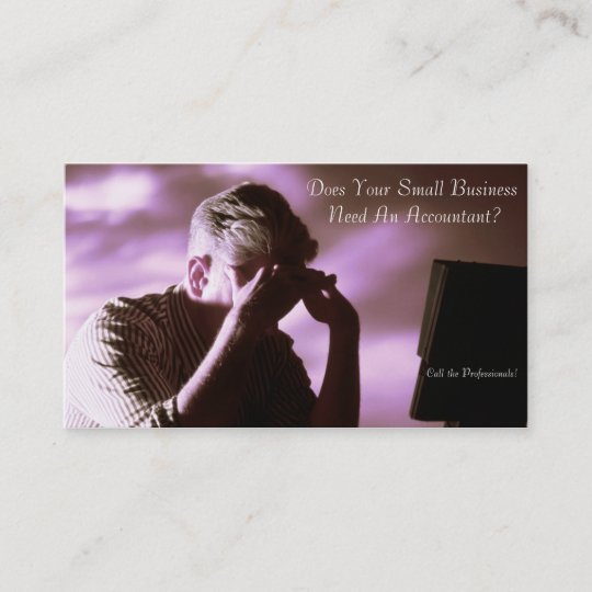 Bookkeeping business card | Zazzle.com