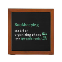 Bookkeeping Organizing Spreadsheet Desk Organizer