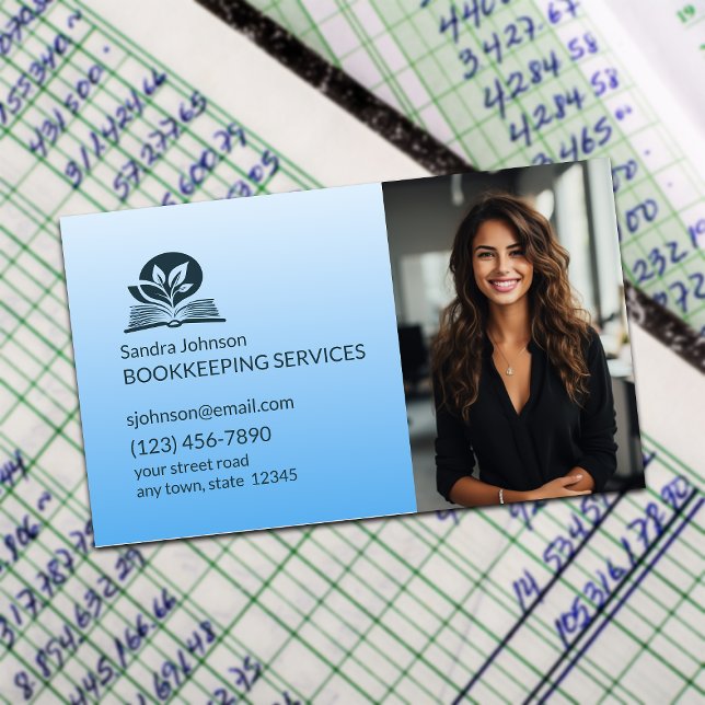 Bookkeeping Services Business Card (Creator Uploaded)