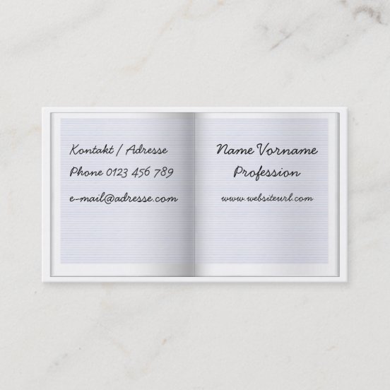 Booklet Business Cards Business Card Printing Zazzle
