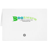 Booklovers always welcome sign cards (Back Horizontal)