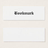 Bookmark... (Front & Back)